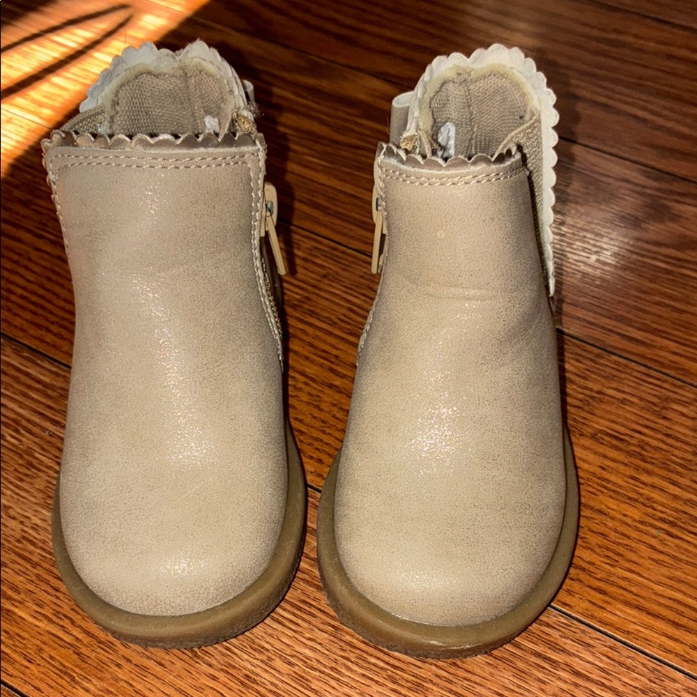 Nicole Miller Kids Tan Boots